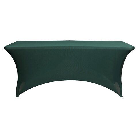 Table Cover #5 Green Rectangular 6'
