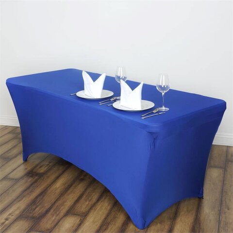 Table 6' Rectangular blue cover