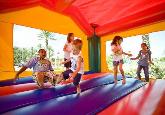 Use a party planner and rent a bounce house