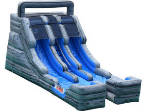 17ft Roaring Thunder Dual lane Waterslide