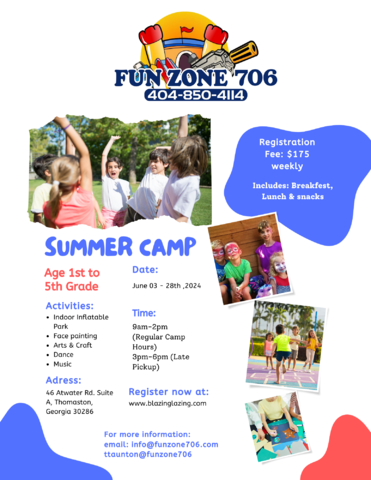 Fun Zone 706 Camp Monthly