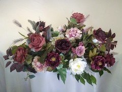 Chloe Silk Arbor/Sweatheart Arrangement