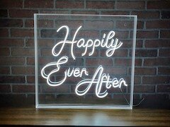 Happily Ever After Neon Sign