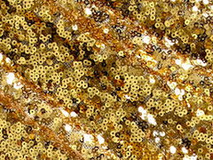 Gold Sequin Drapes 4'x9'
