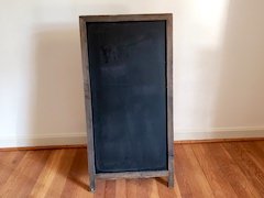 Wooden Chalkboard