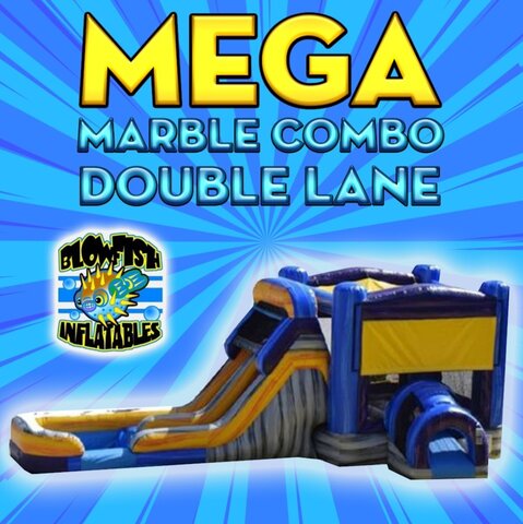 Mega marble double lane combo 