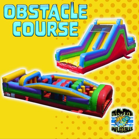 Obstacle course 70ft long