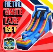 Retro water slide