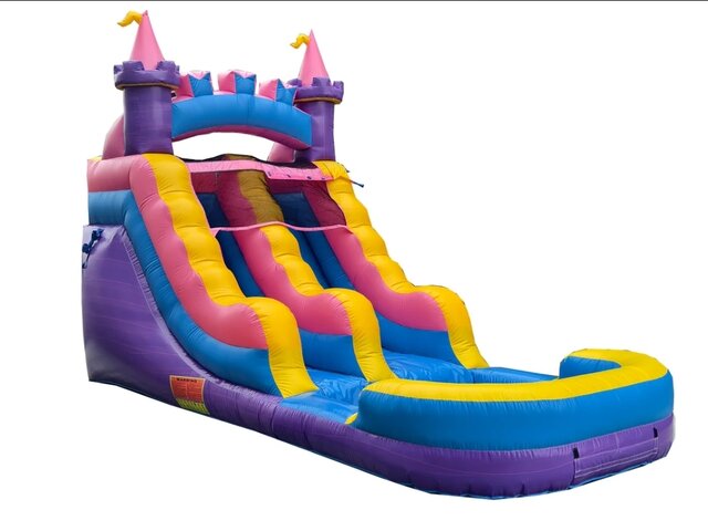 12ft princess waterslide