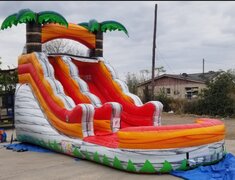 14ft gray waterslide