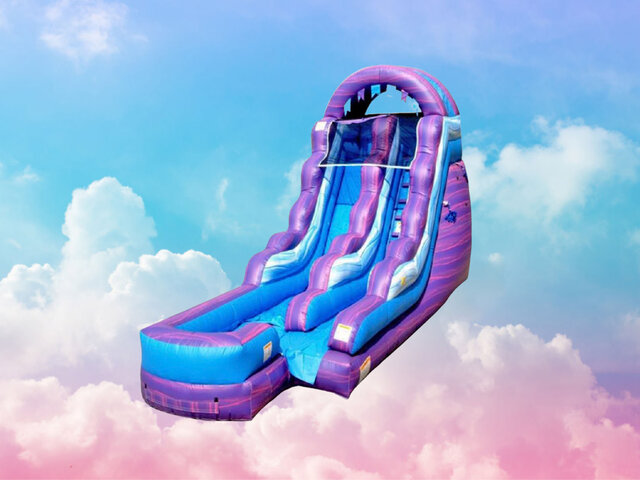16ft Cotton Candy Slide