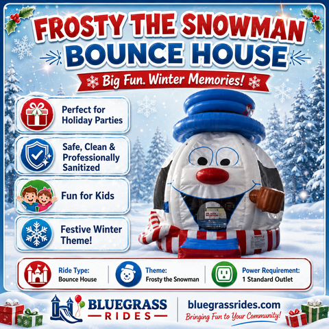 Frosty The Snowman Bounce House