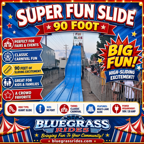 Super Fun Slide 90ft