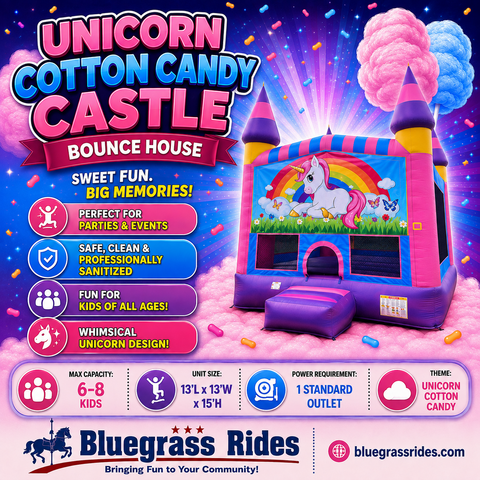 Castle - Cotton Candy Unicorn