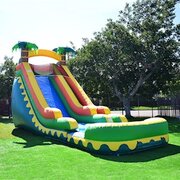 18 Ft Tropical Paradise Water Slide