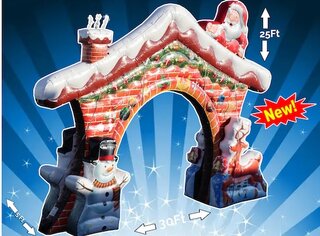 25 FT - Santa Arch Rental