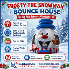 Frosty The Snowman Bounce House