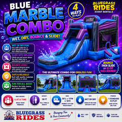 Blue Marble Combo Waterslide