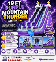 19ft Thunder Mountain Wet Slide