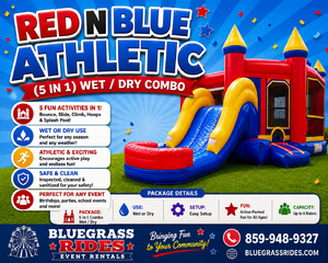 RED N BLUE ATHLETIC (5 IN 1) WET / DRY COMBO