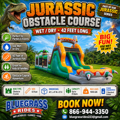 Jurassic Obstacle Course 42FT