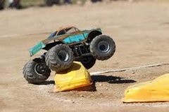 rc monster truck track