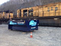 Blue Box Rental Dumpster in Berkeley Springs, WV