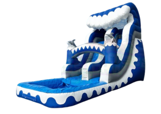 Blue Wave Water Slide 18'  #W002