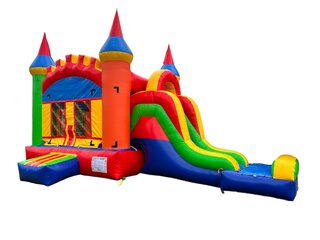 Large Castle Combo Dry Slide #C001