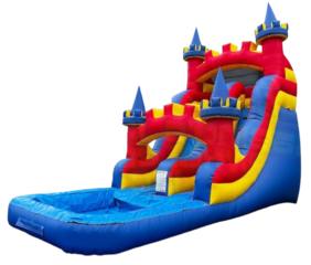 Castle Fortress Water Slide 18' #W003