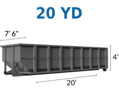 20 Yard Dumpster Swapout