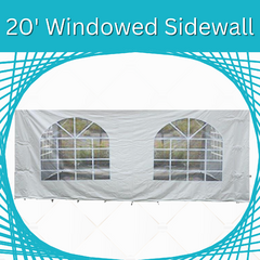 20' Long Windowed Sidewalls
