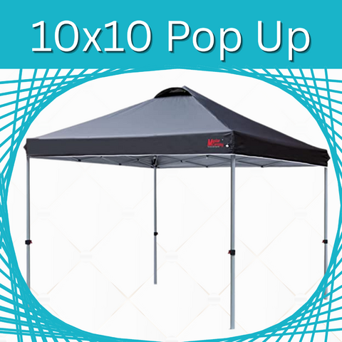 10 x 10 Tents (White or Black)