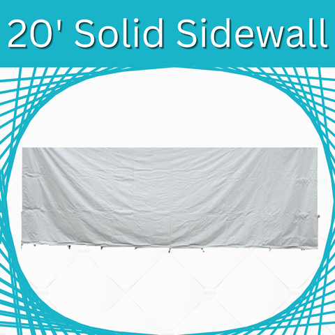 20x20 Solid Sidewalls