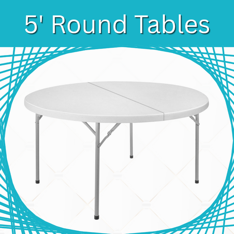 60 Inch Round Table (Seats 8)