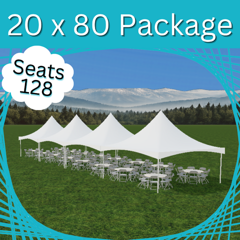 20 x 80 Tent Package Round