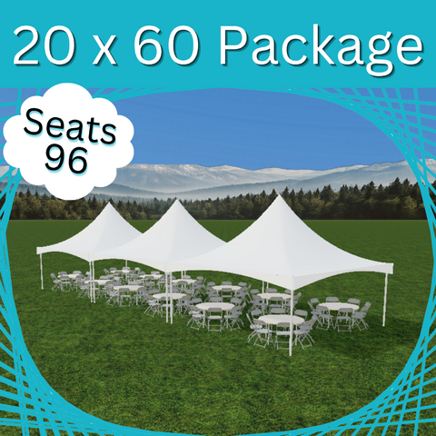 20 x 60 Tent Package Round