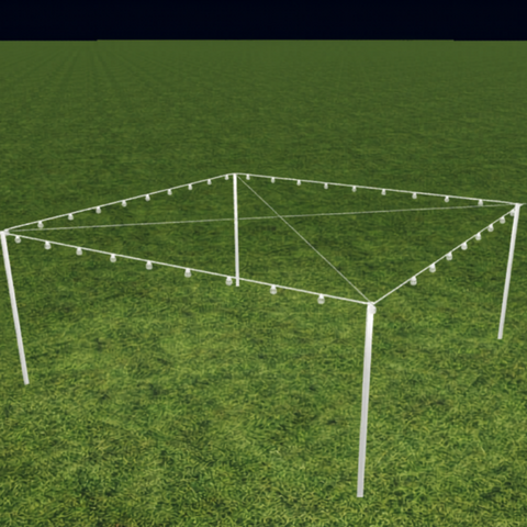 20 x 20 Perimeter Lighting