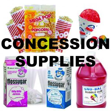 Concession supplies (serves 100)
