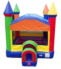 Rainbow Bounce Castle
