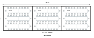 20 x 60 High Peak Package (Seats 162)