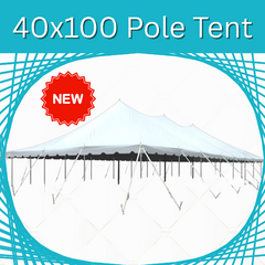 40 x 100 Pole Tent