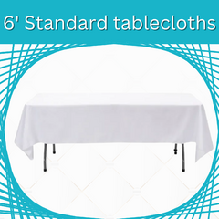 6' Standard Tablecloths