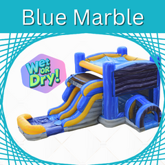 Blue Marble Double Lane Combo (Wet or Dry!)