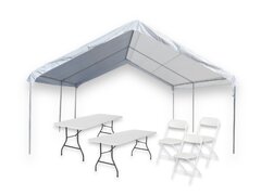 Tables, Chairs, & Canopies