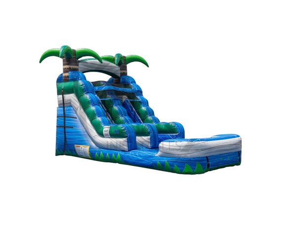 12FT Palm Tree Waterslide
