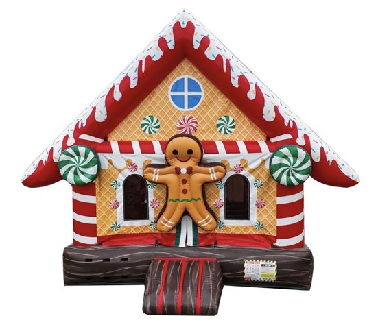 Gingerbread Bouncer w/Obstacles