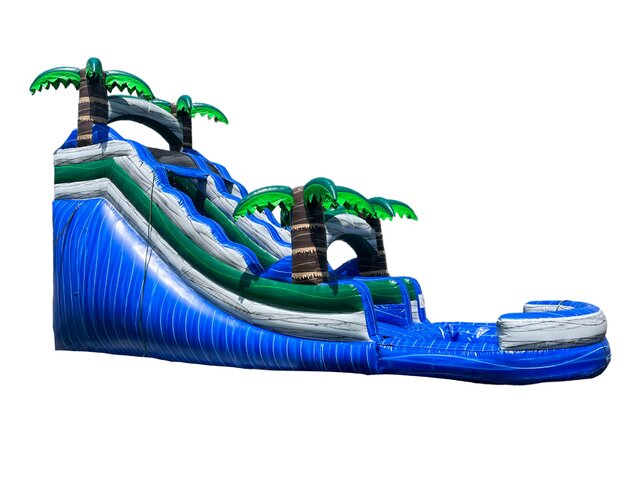 18FT Palm Tree Waterslide