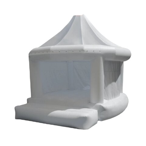 XL White Bounce House 
