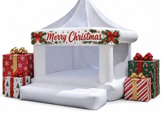 White Christmas Bouncer